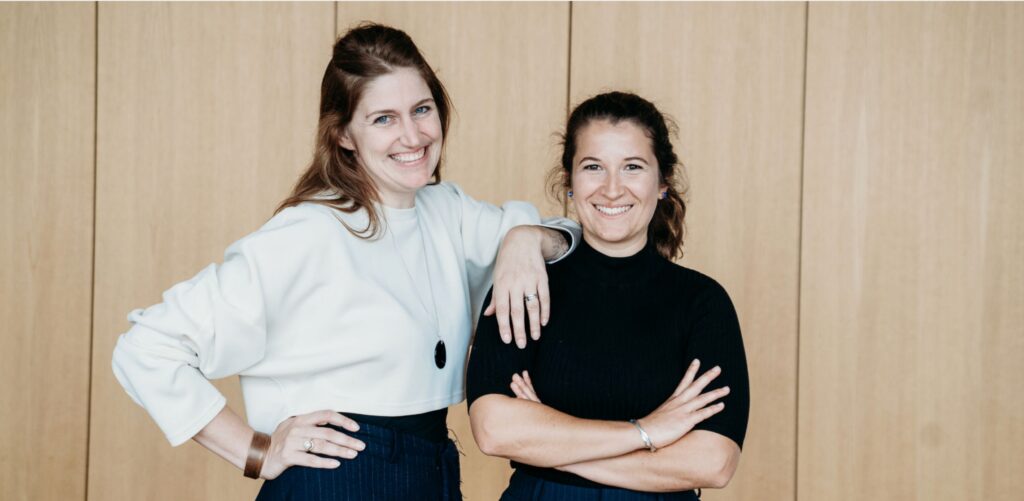 Marie Wegmann und Dorothea Paulowitsch Marie Wegmann und Dorothea Paulowitsch, Co-Founderinnen von Way More SKILLLS